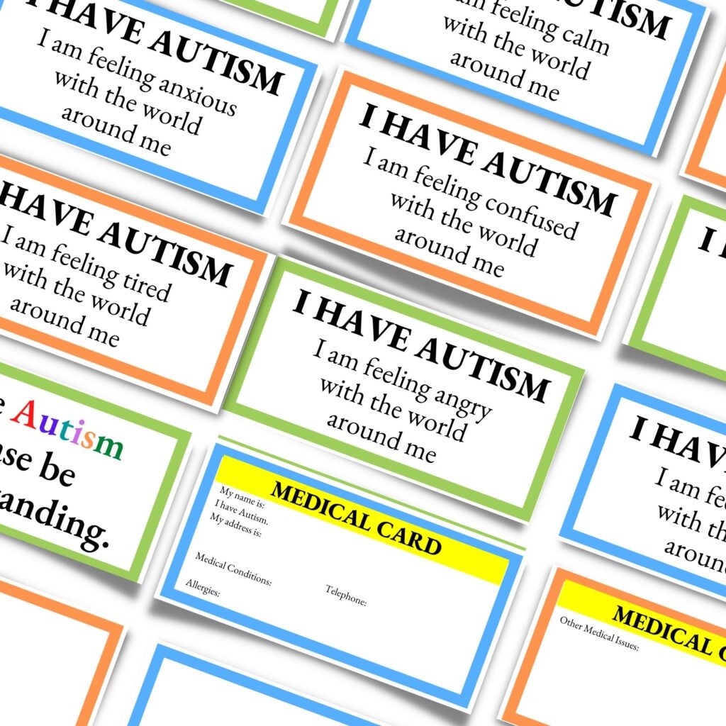free printable picture communication cards