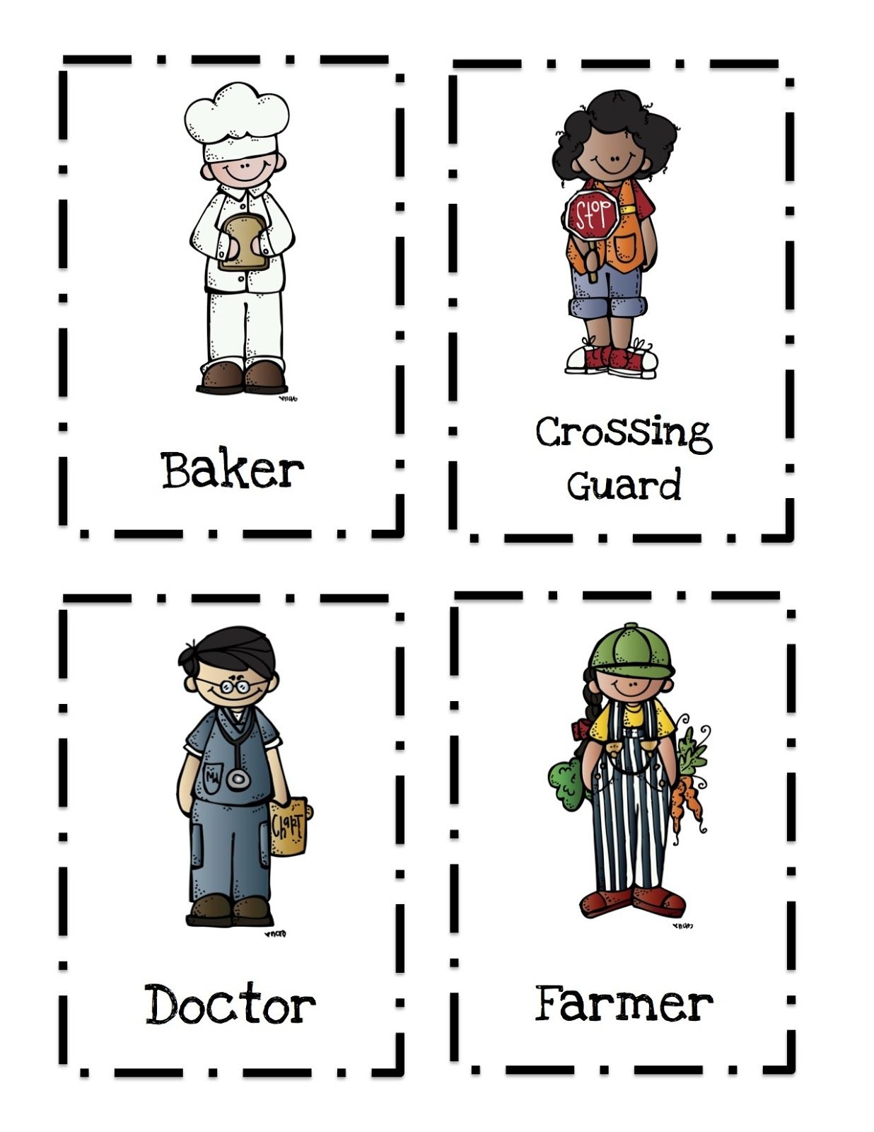 Free Printable Community Helpers Worksheets For Kindergarten 