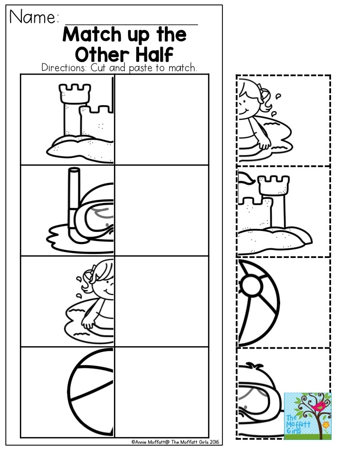 Free Printable Cut Out Activities For Kids