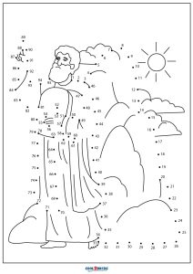 Free Printable Dot To Dot Coloring Pages Clip Art Library 