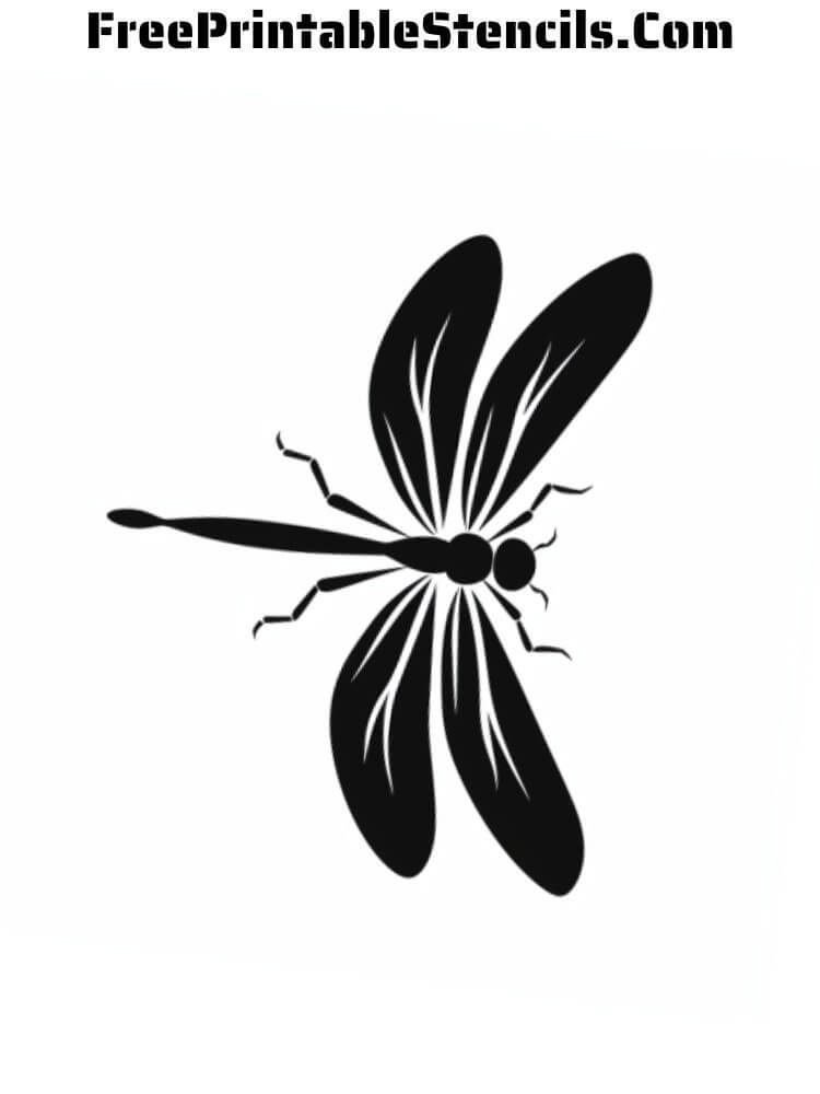 Free Printable Dragonfly Stencils Free Printable Stencils