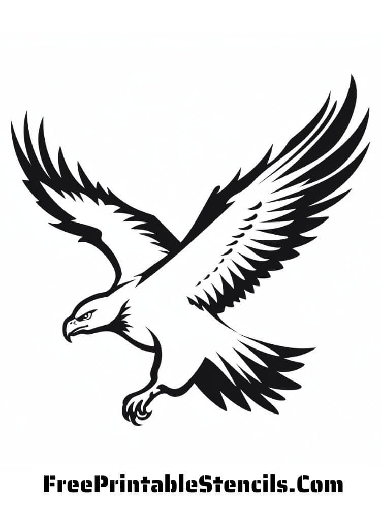 Free Printable Eagle Stencils And Silhouettes Free Printable Stencils