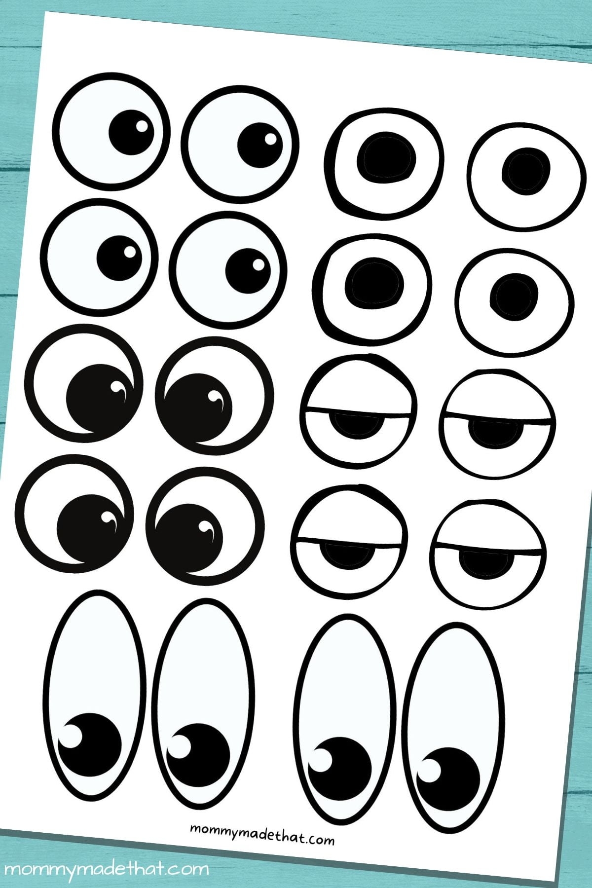 Free Printable Eyes Template Printable Templates Online By Paul Printable
