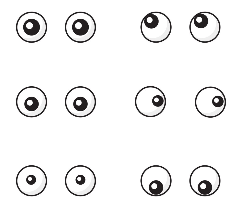 Free Printable Eyes Template Printable Templates Online By Paul Printable