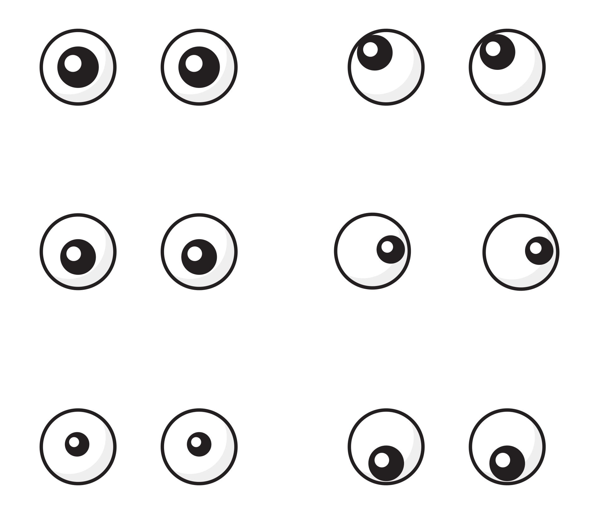 Free Printable Eyes Template Printable Templates Online By Paul Printable