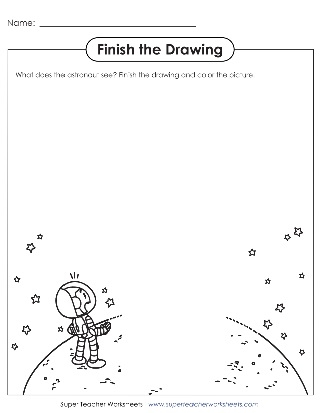 free printable finish the picture