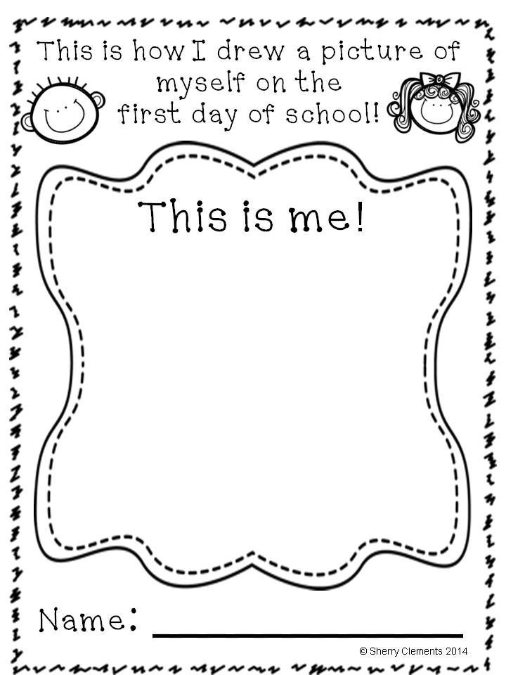 Free Printable First Day Of Preschool Worksheets Tedy Printable