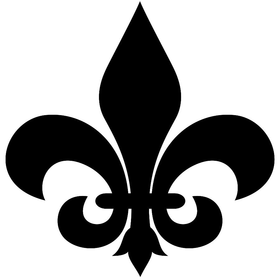Free Printable Fleur De Lis Stencil ClipArt Best