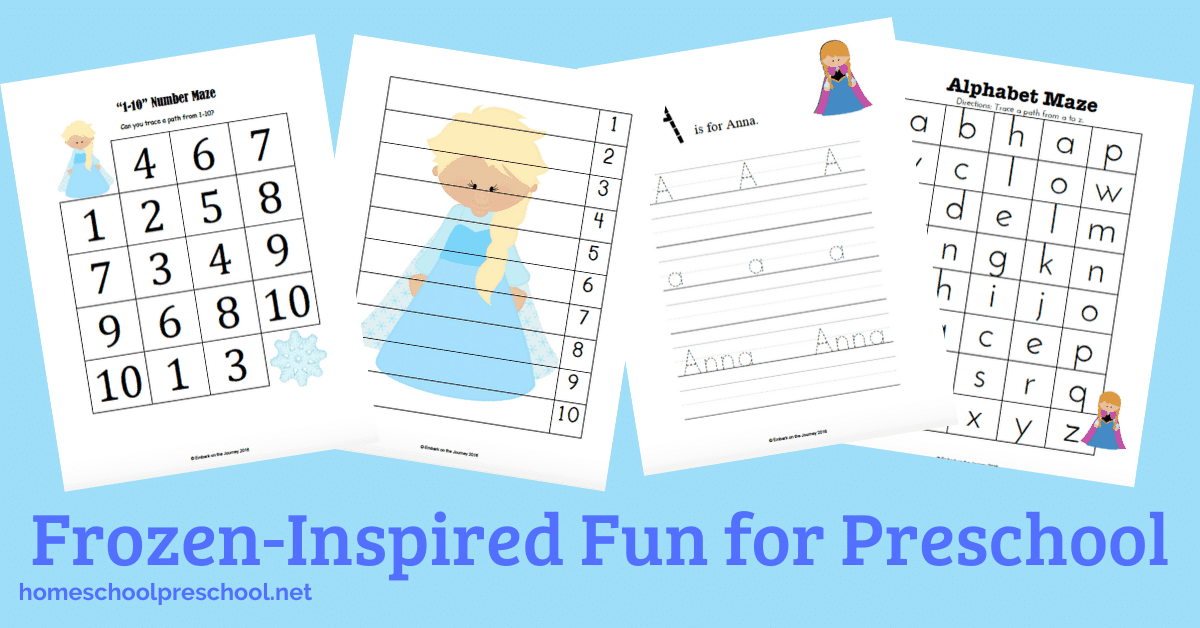 free printable frozen activities printables