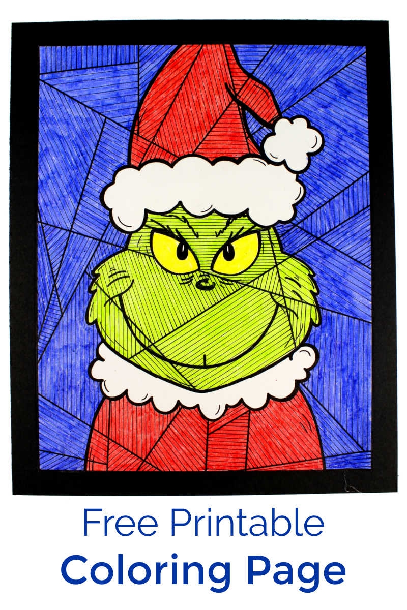 Free Printable Grinch Coloring Page Printable Coloring Pages Free