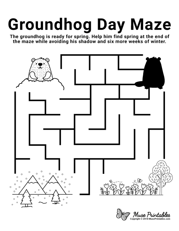 maze printable activities