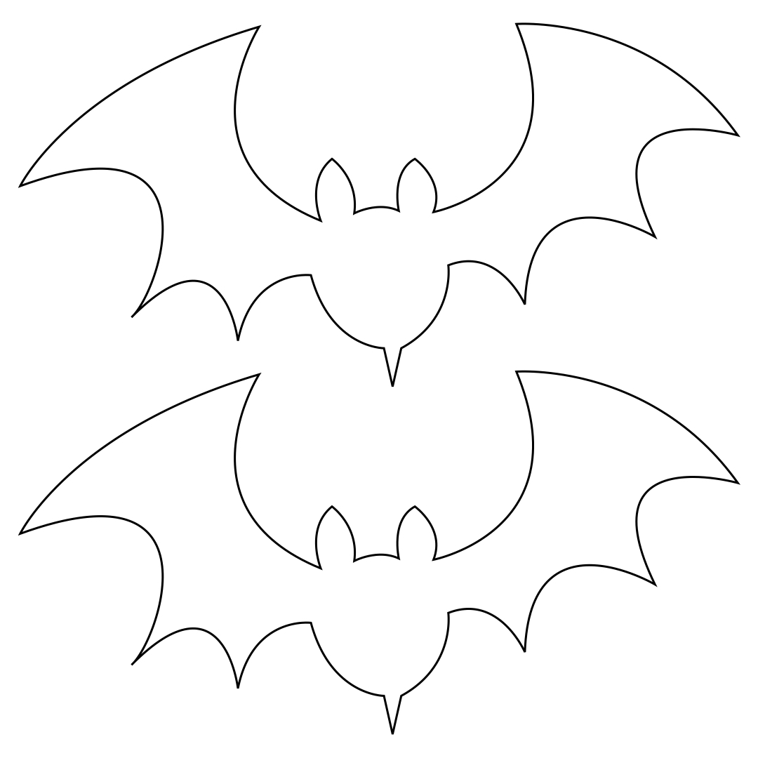 Free Printable Halloween Bat Template Printable Templates