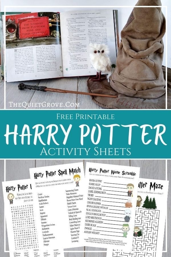 Free Printable Harry Potter Activity Sheets Artofit