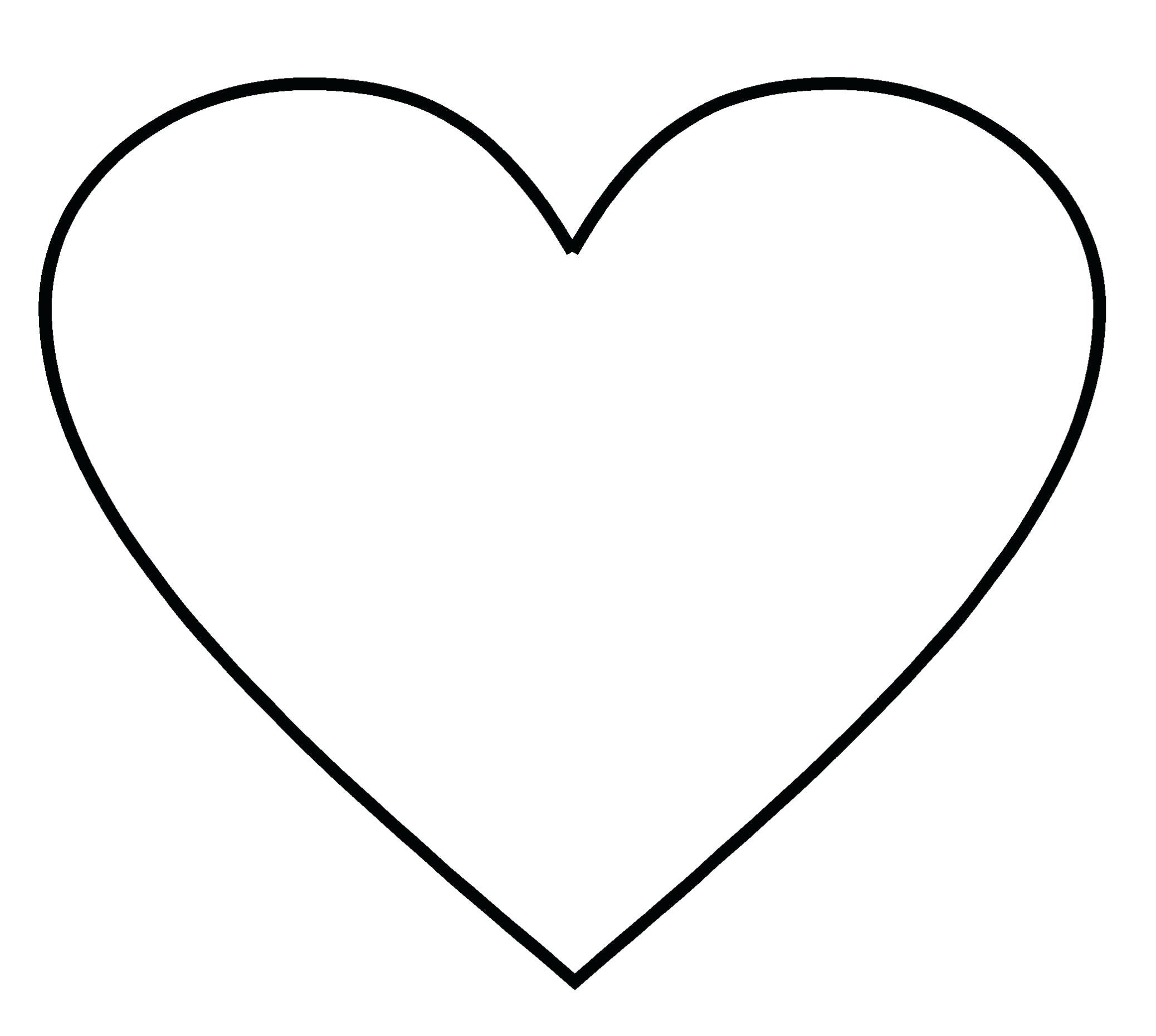 free printable heart pictures pdf