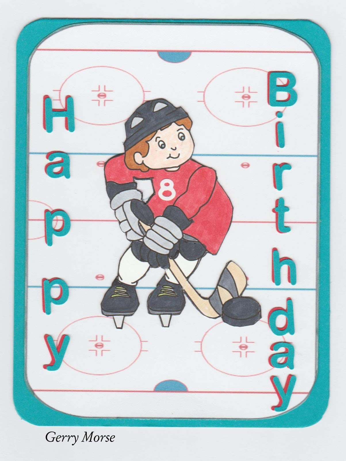 Free Printable Hockey Birthday Cards Free Printable Card