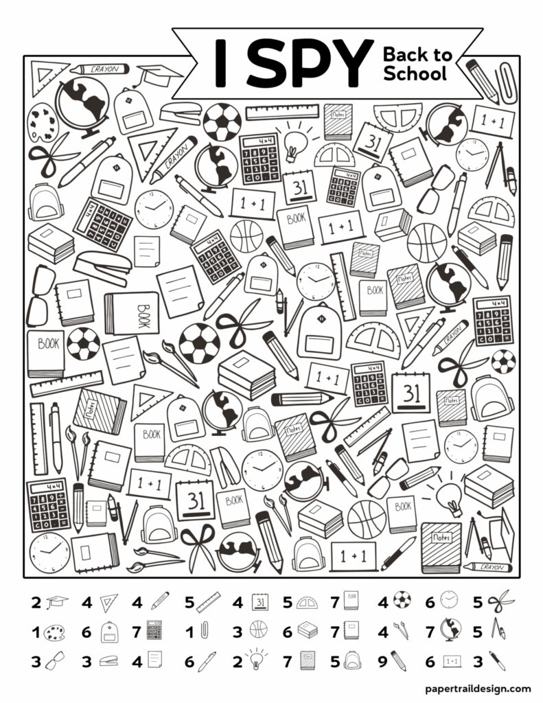 free printable back to school games i spy