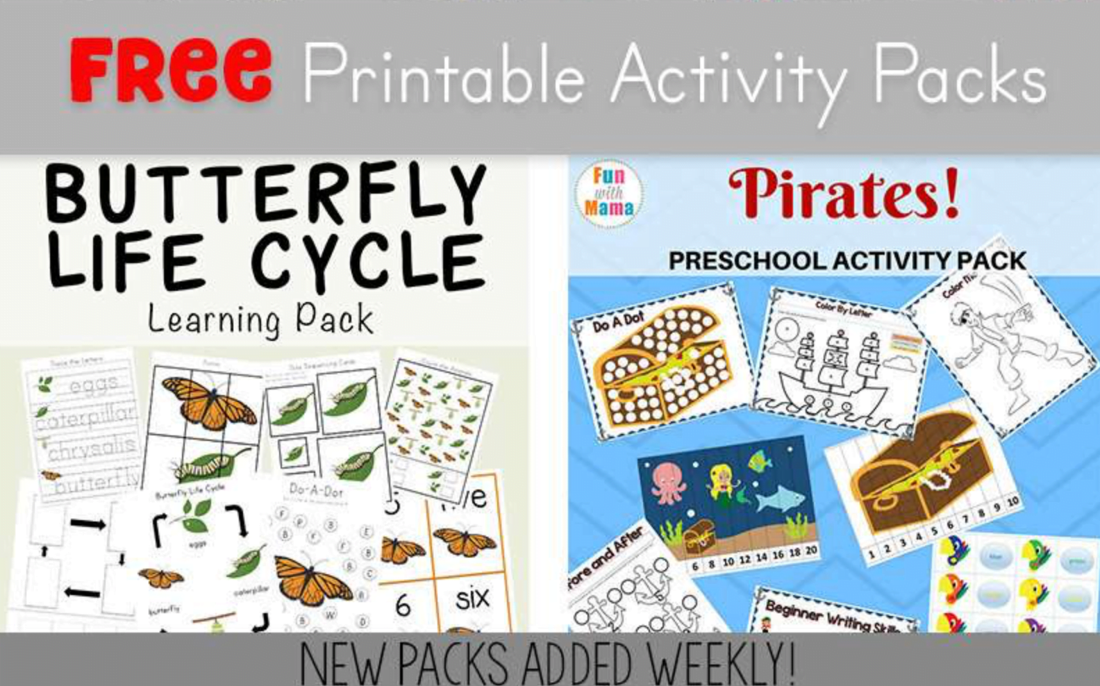 Free Printable Kids Activity Packs Free Stuff App