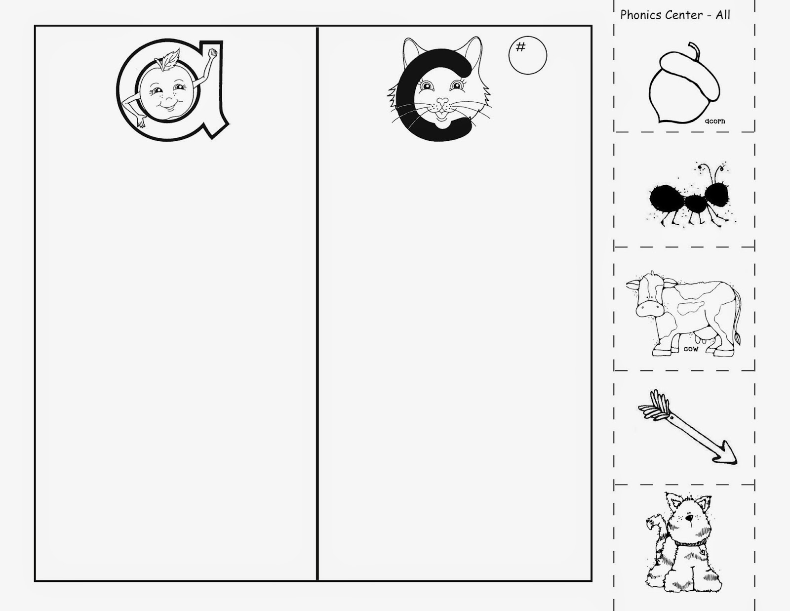 Free Printable Letterland Worksheets Fanny Printable