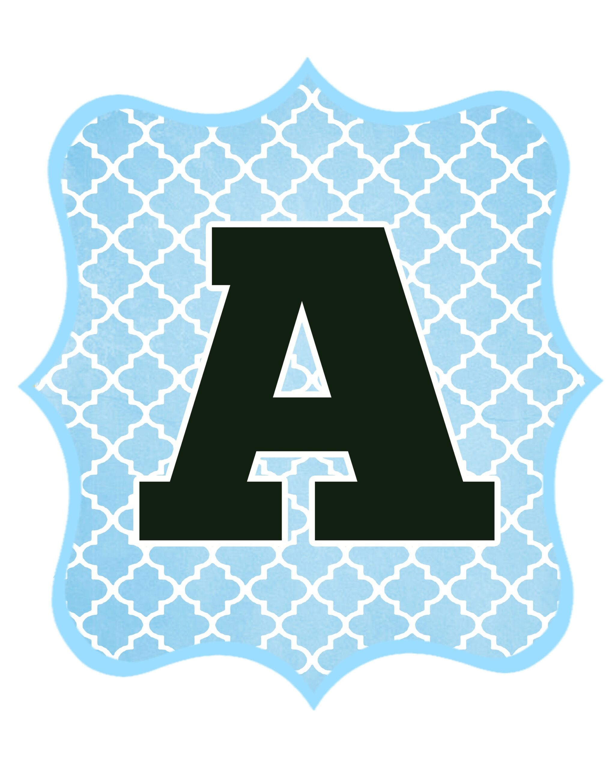 free printable picture letters