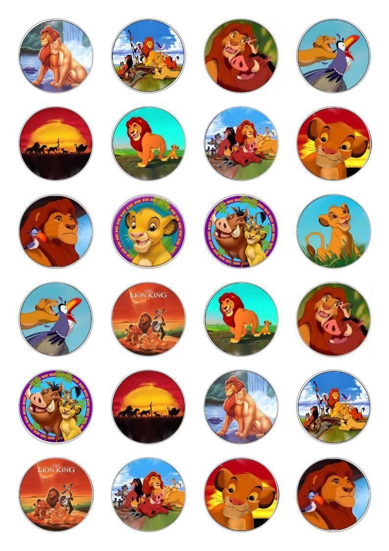 free printable lion king pictures