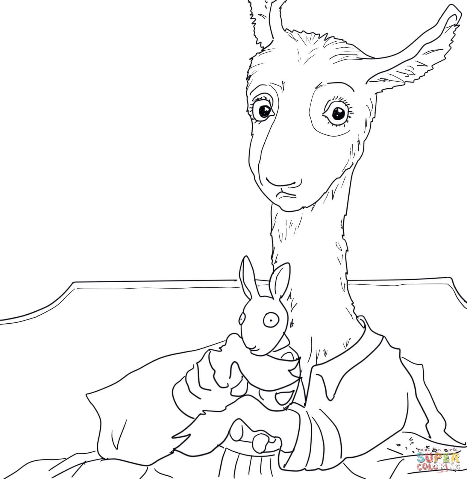 free printable llama pictures