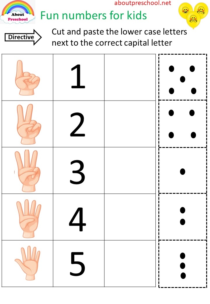 Free Printable Matching Activities For Toddlers
