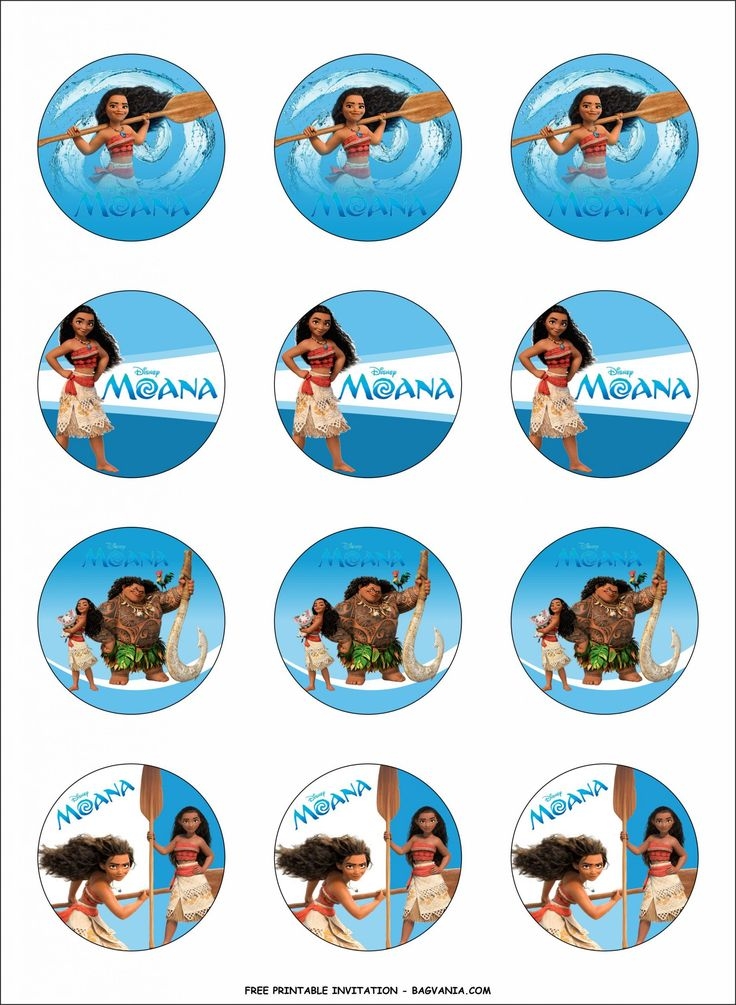 free moana printable games