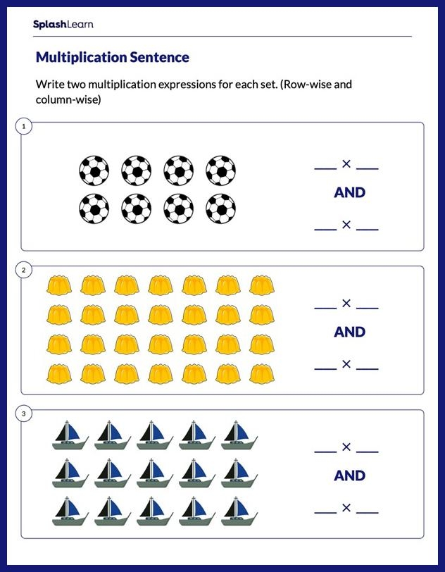 array math worksheets