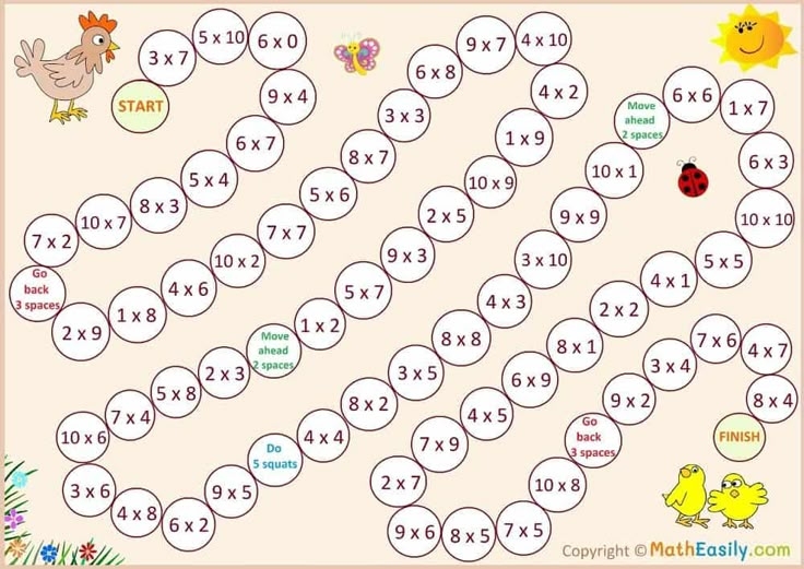 Free Printable Multiplication Games For Kids Download Free 