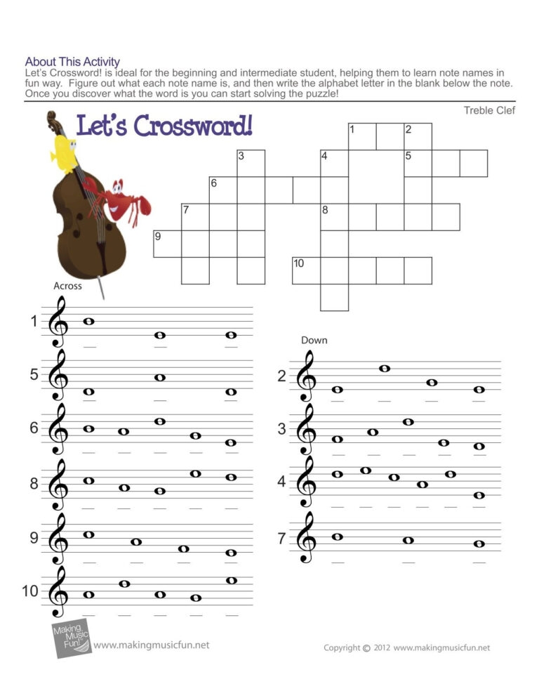 Free Printable Music Theory Worksheets Peggy Worksheets