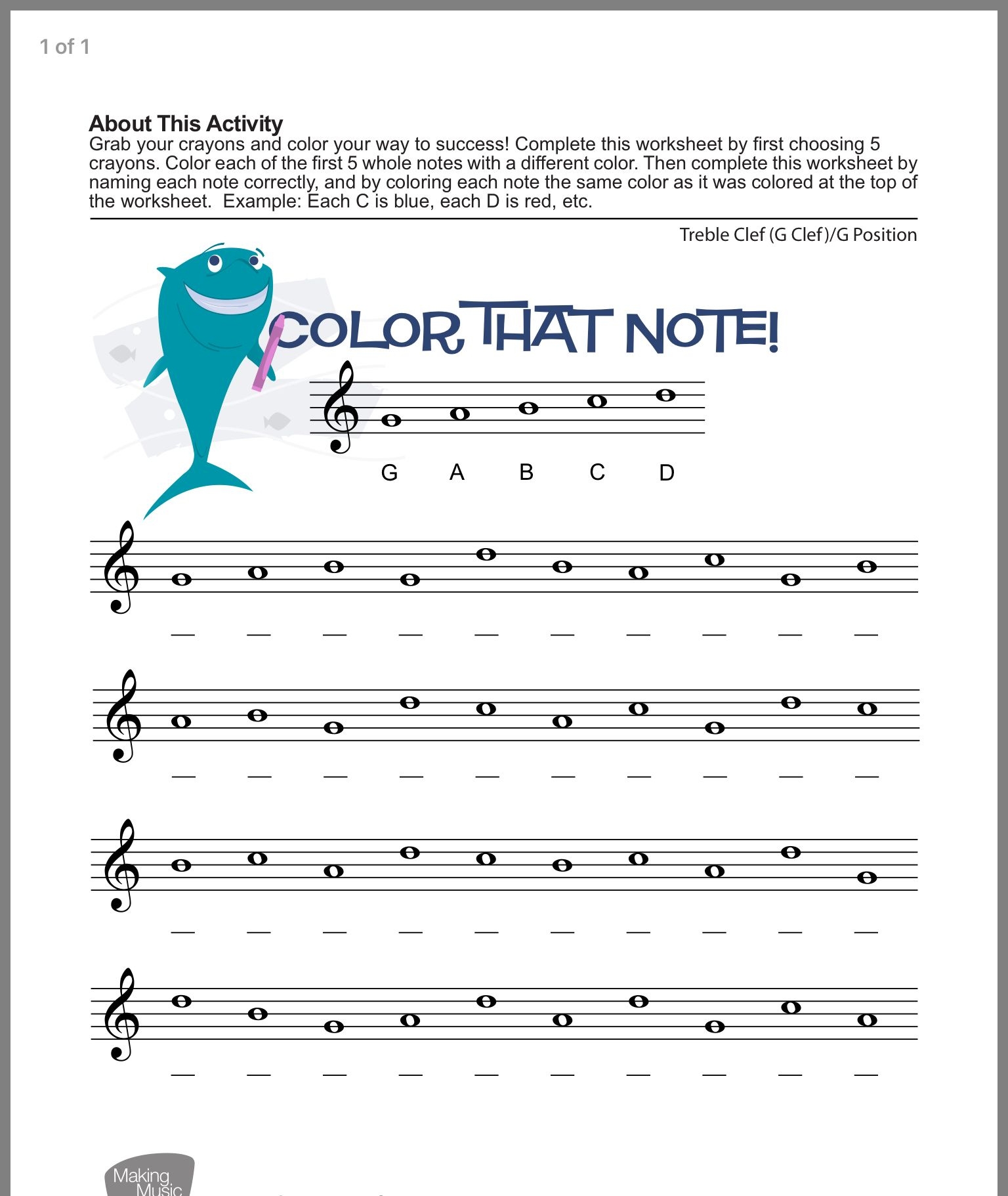 Free Printable Music Theory Worksheets Peggy Worksheets