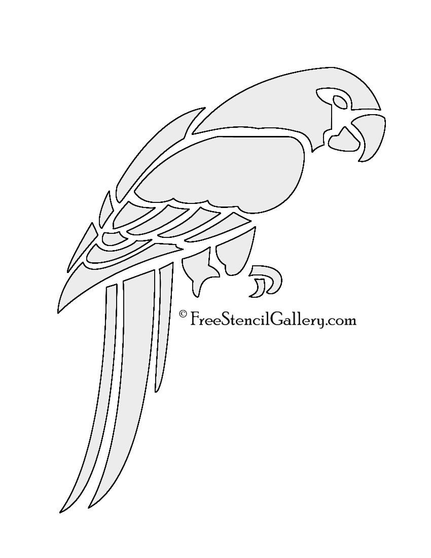 free printable parrot pictures
