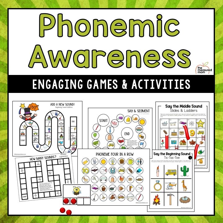 Free Printable Phonemic Awareness Activities