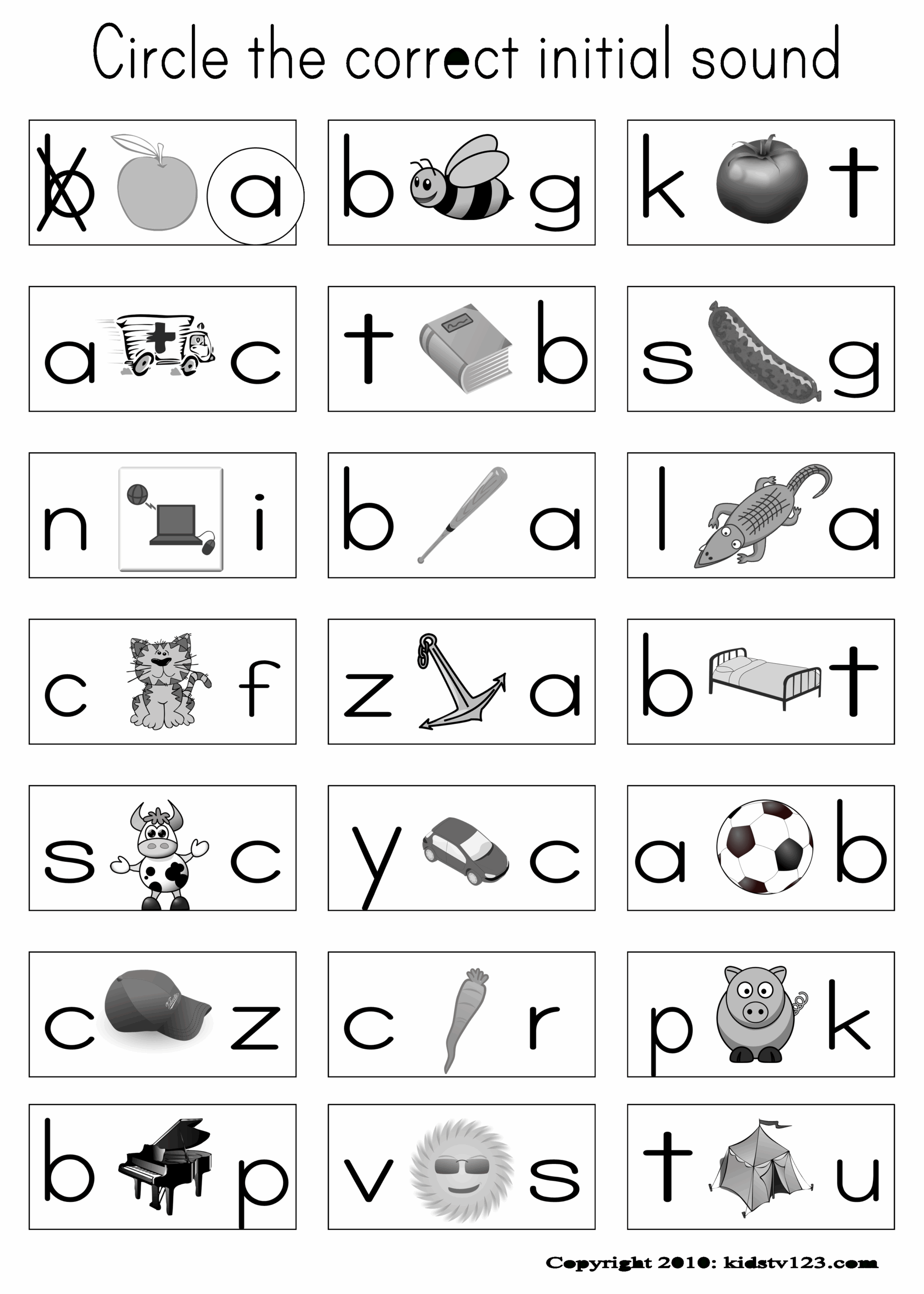 free phonics games printable