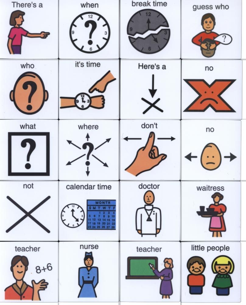 Free Printable Picture Communication Symbols Fanny Printable