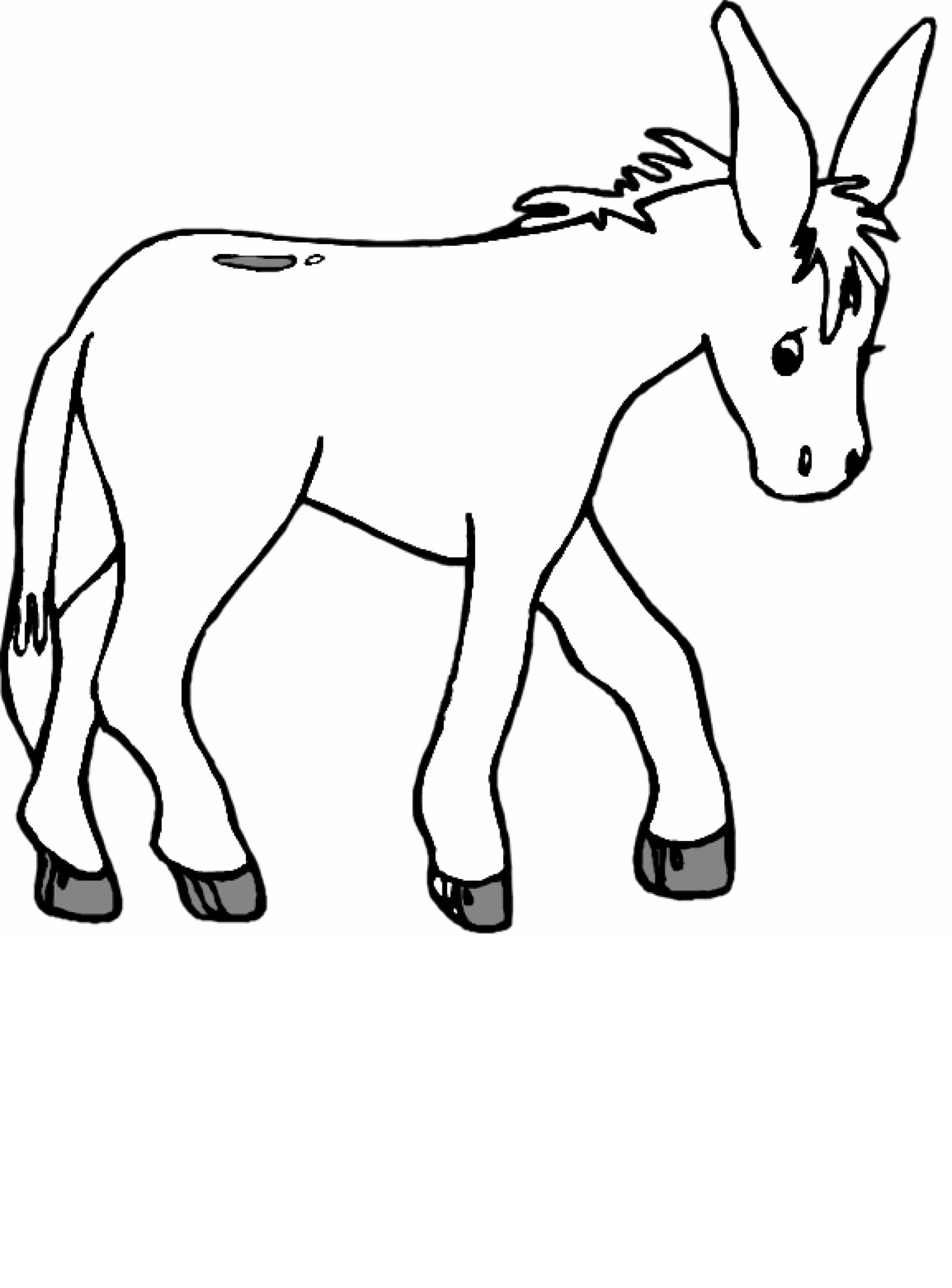 Free Printable Pictures Of Donkeys Printable Templates