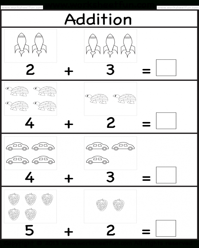 free printable math worksheets for prek