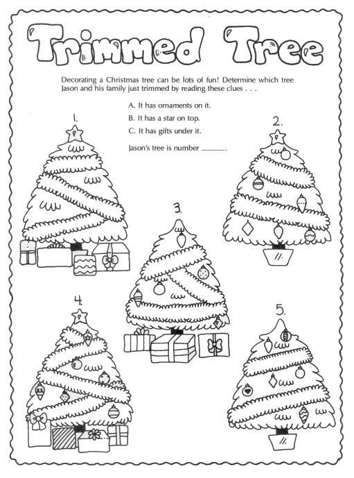 Free Printable Preschool Christmas Activities 439186 Free Worksheets