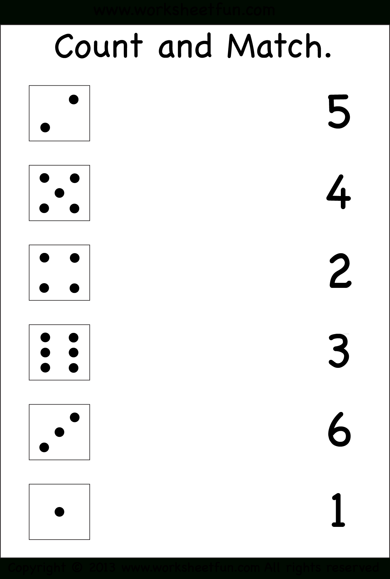 printable preschool math worksheets