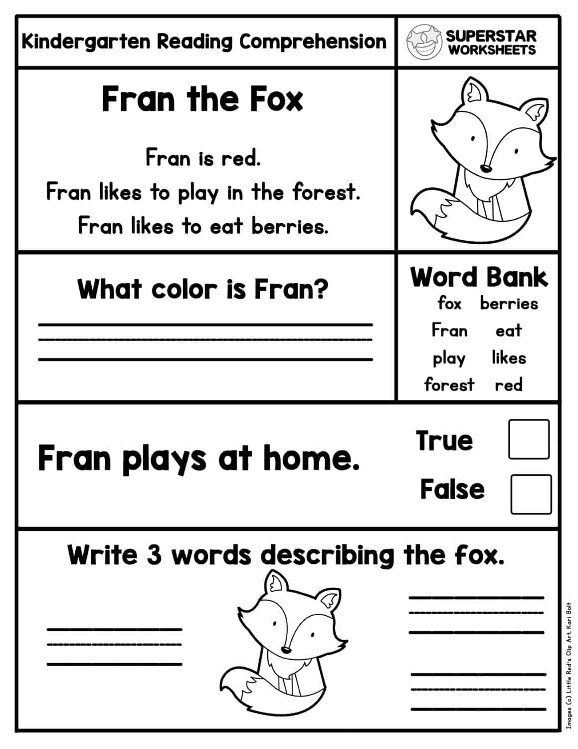 Free Printable Reading Activities For Kindergarten FREE Printable A Z
