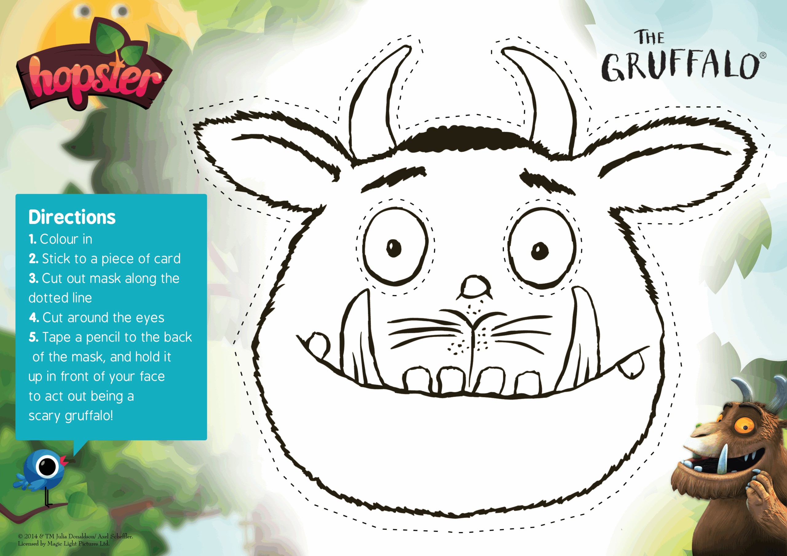 Free Printable The Gruffalo Activities Gruffalo Activities Gruffalo