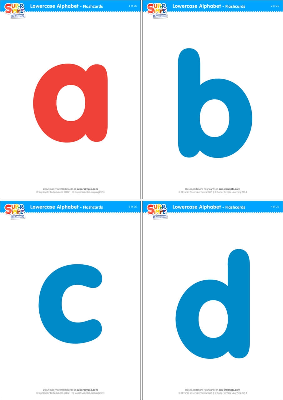 Free Printable Uppercase And Lowercase Letters Flashcards Infoupdate
