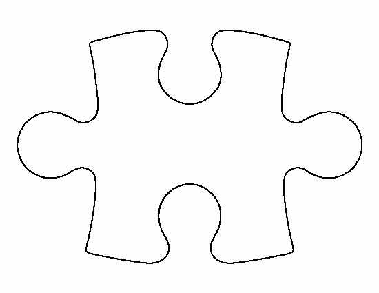 all about me puzzle piece template