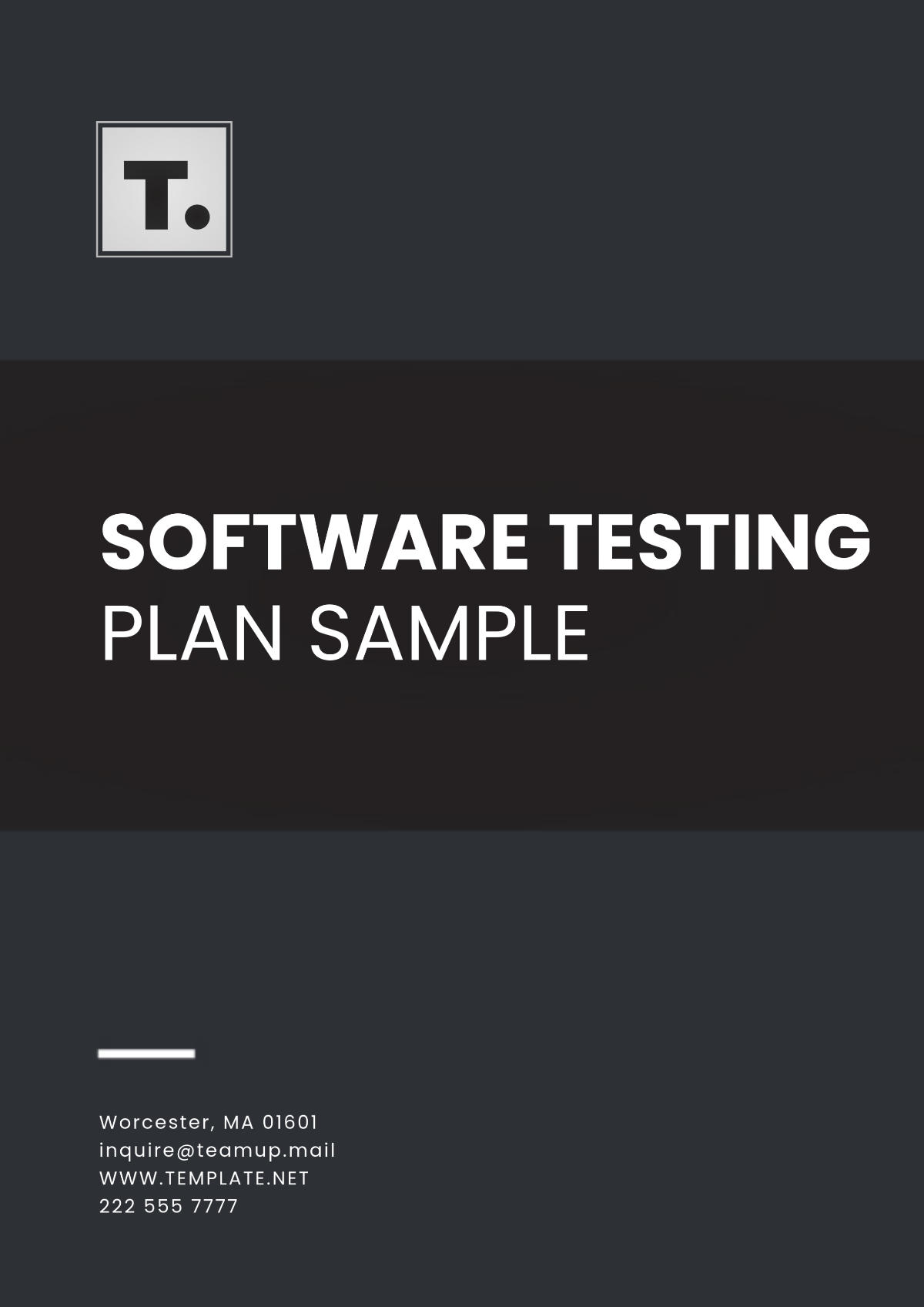 Free Software Testing Plan Sample Template To Edit Online