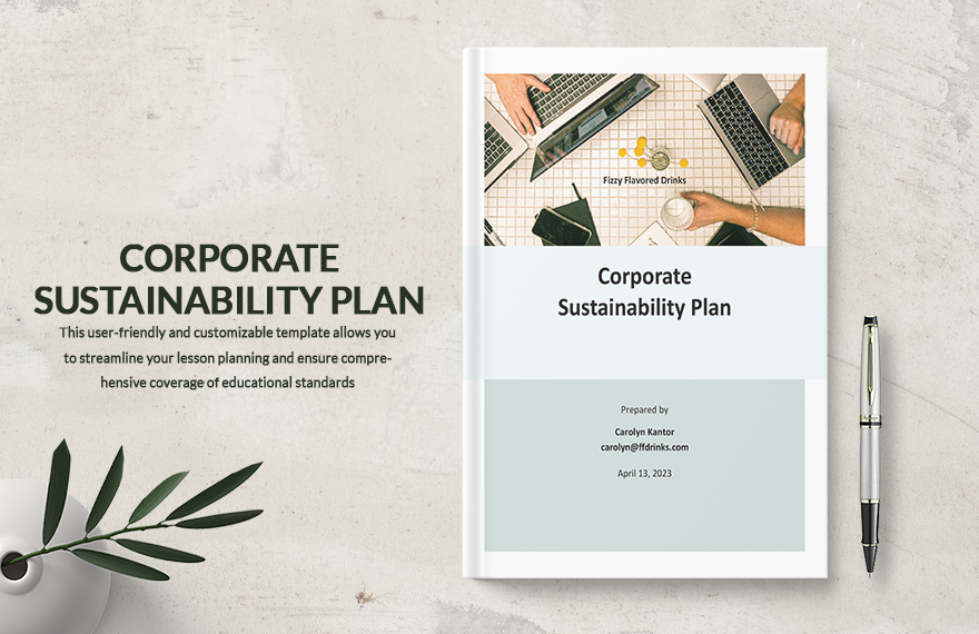 Free Sustainability Plan Templates Editable And Printable
