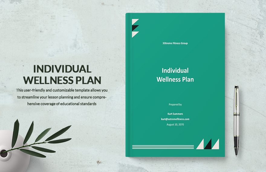 Free Wellness Plan Templates Editable And Printable