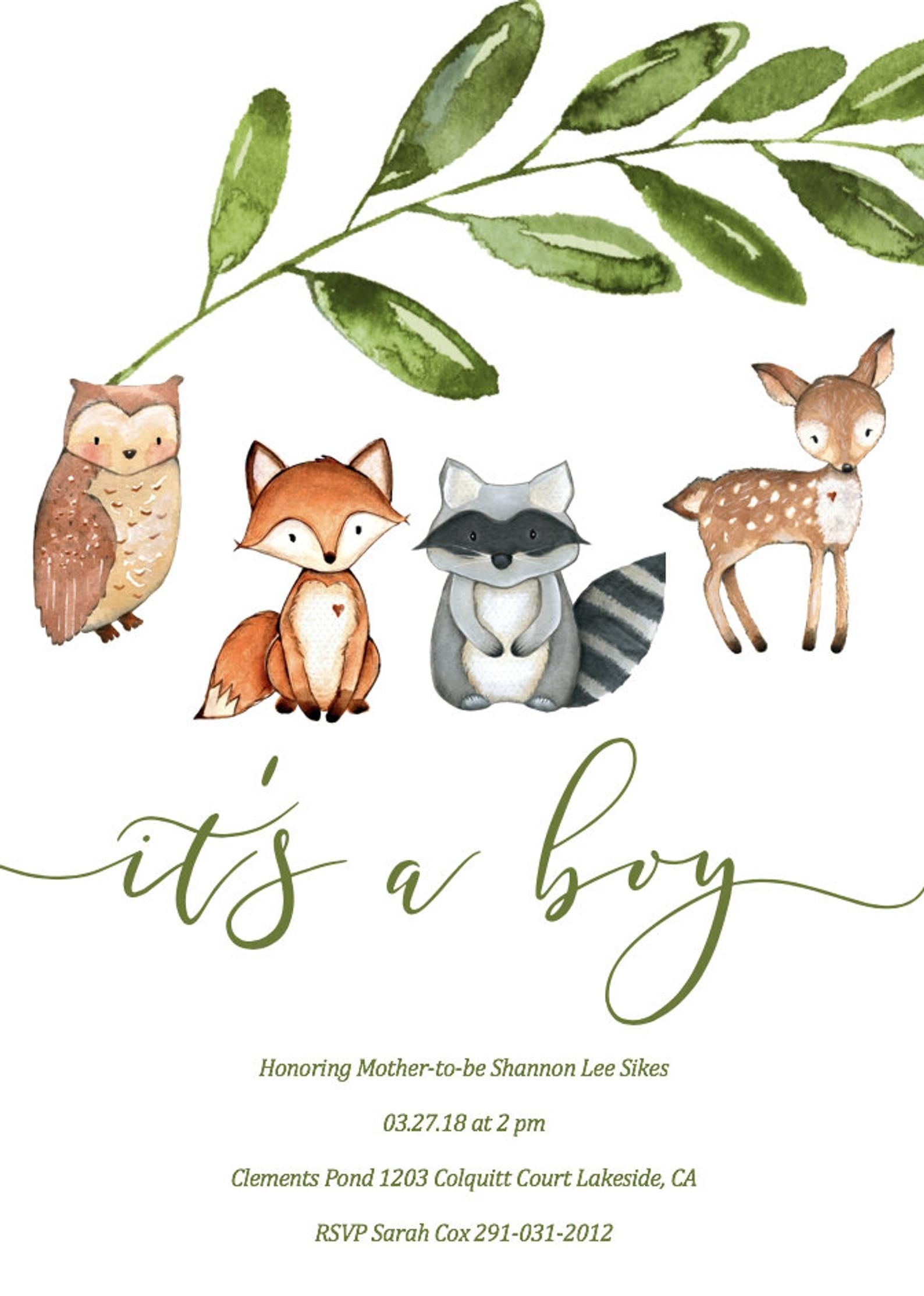 free printable baby shower games woodland