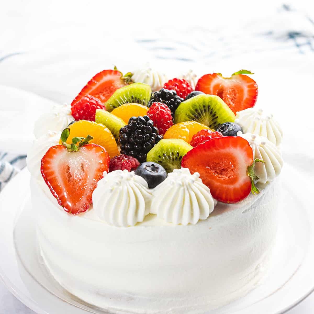 Fresh Fruit Cake Drive Me Hungry