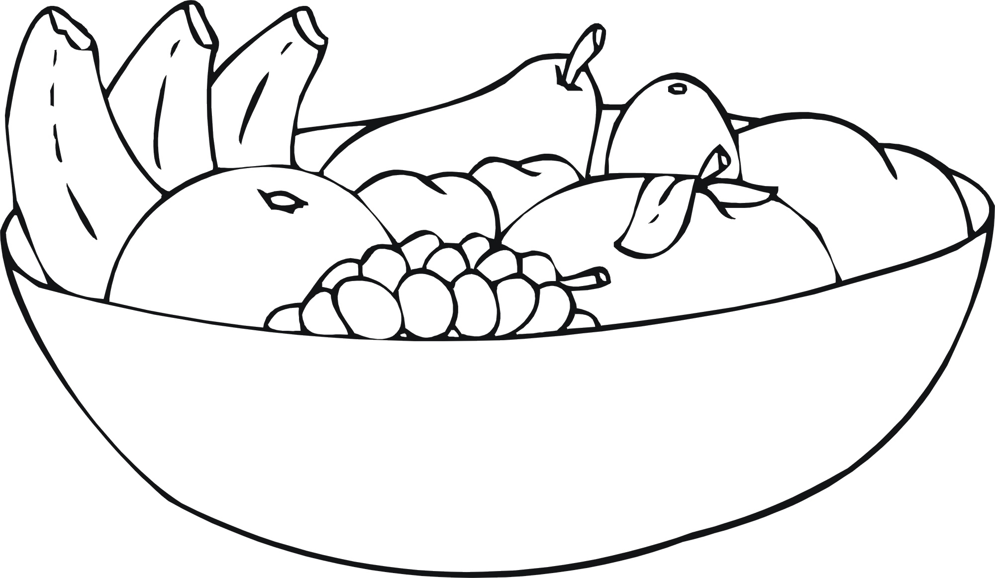 Fruit Bowl Drawing At PaintingValley Explore Collection Of Fruit 