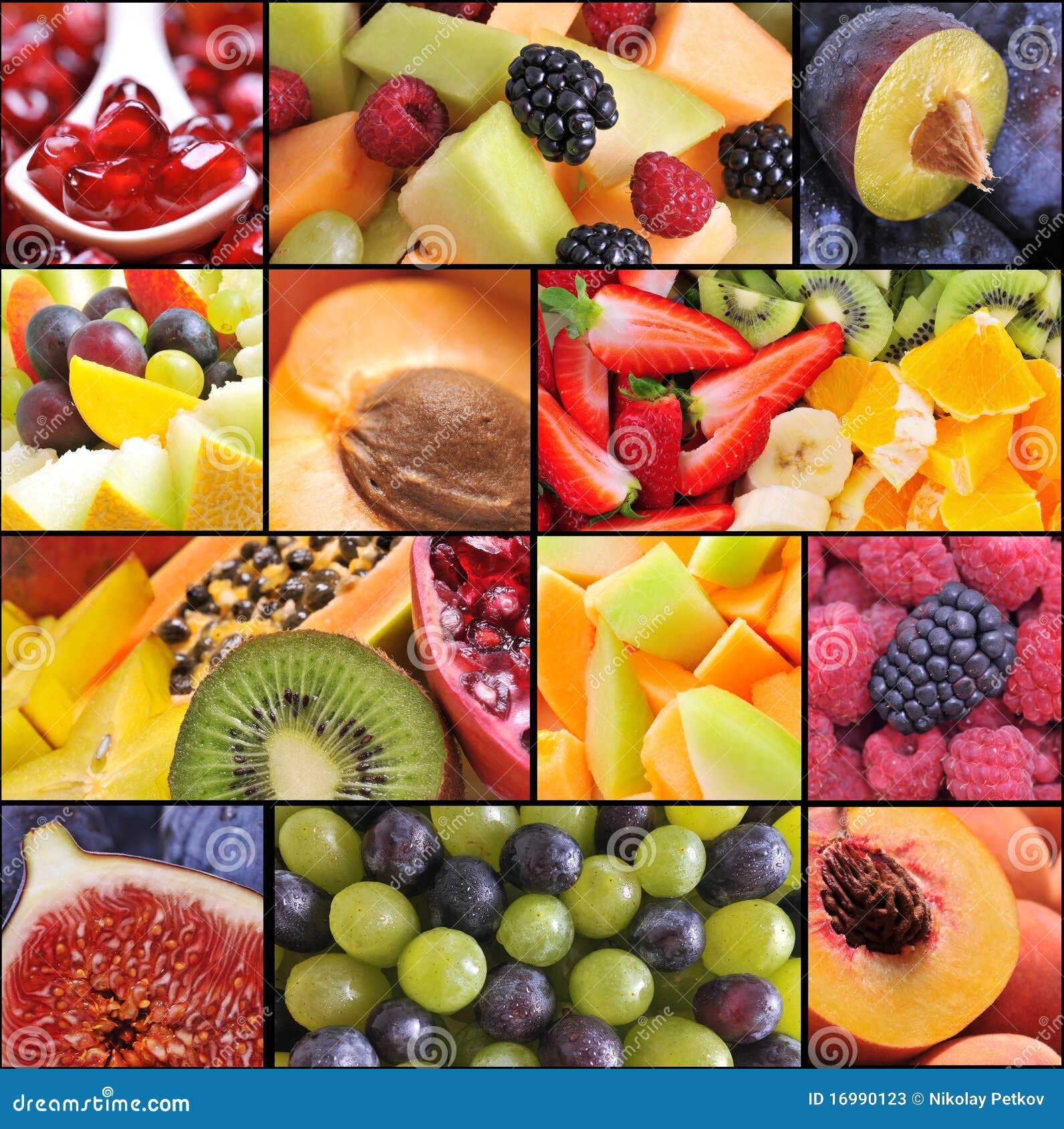 fruit collage pictures